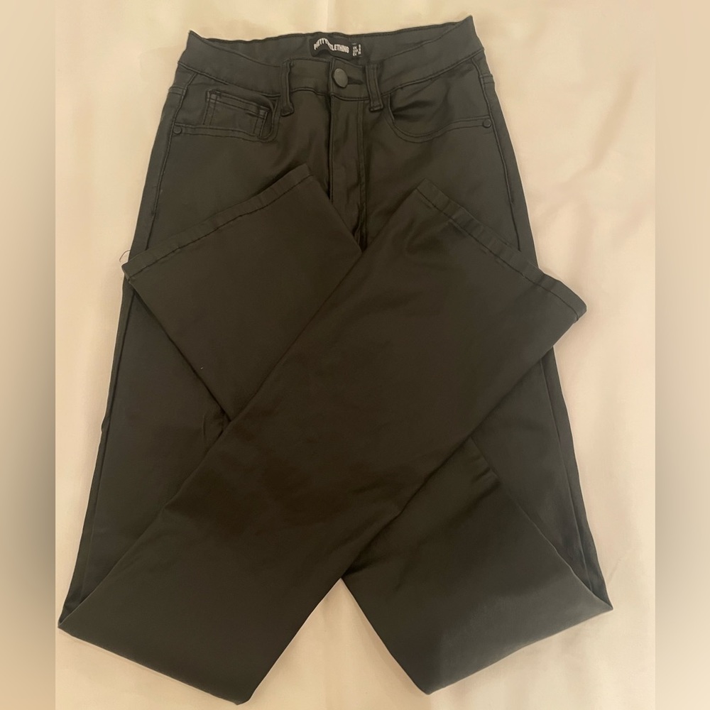 Pretty little thing pleather pants